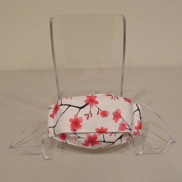 Women Cotton Face Mask Filter Triple Layer Reusable Washable Adjustable No Wire - Picture 2 of 12